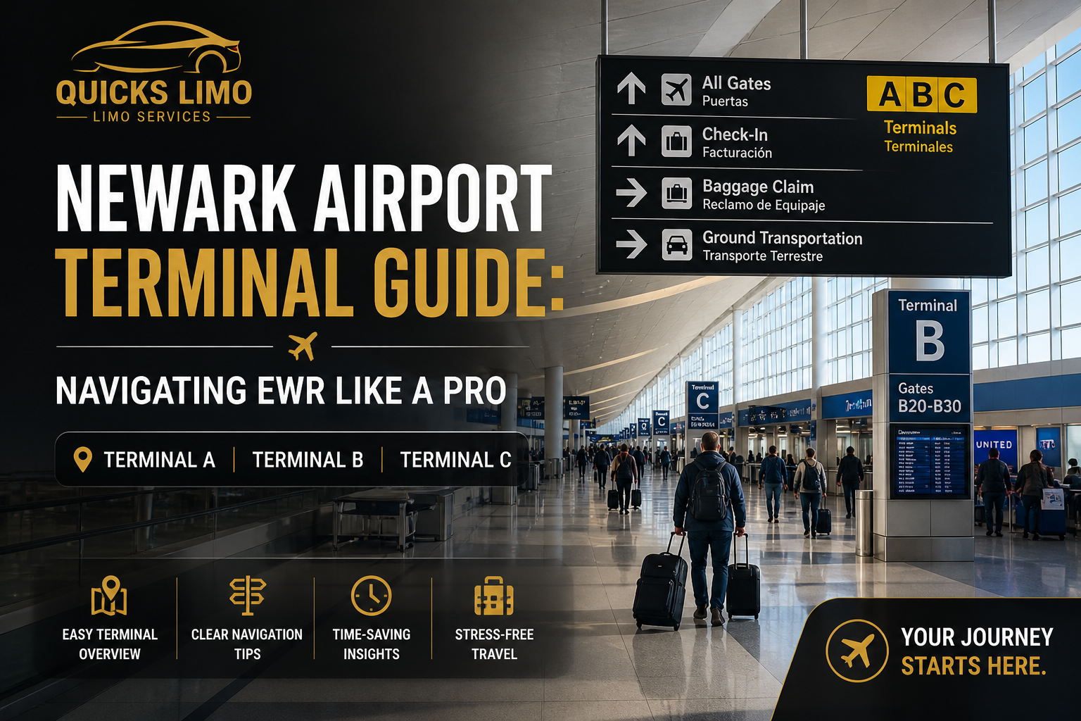 Newark Airport Terminal Guide: Navigating EWR Like a Pro